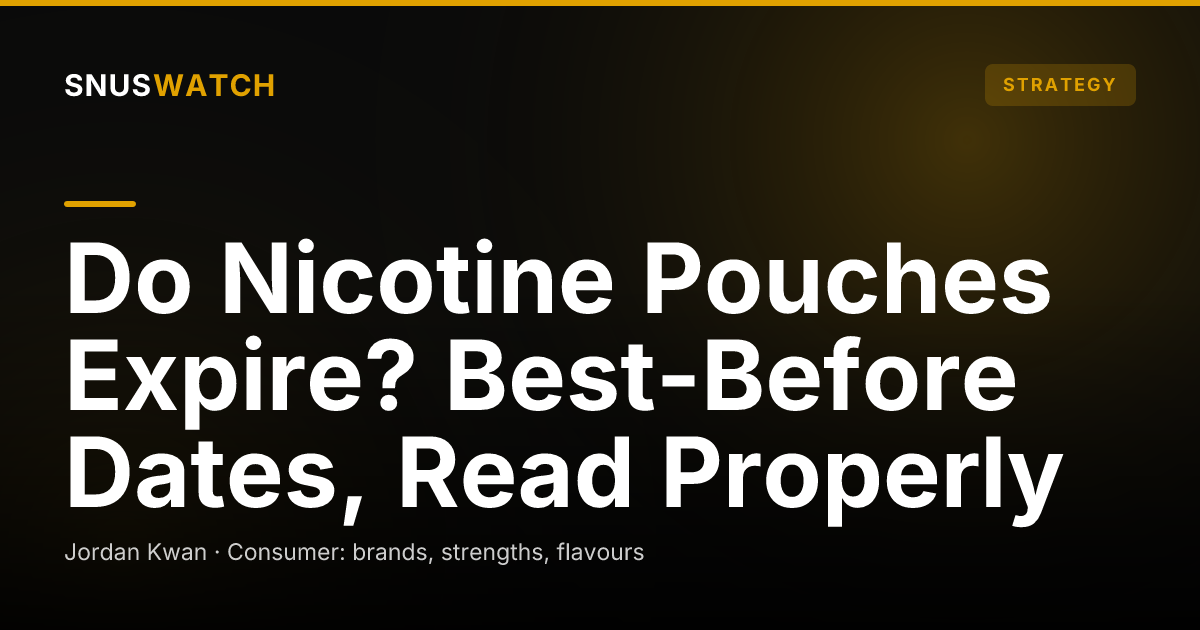 Do Nicotine Pouches Expire? Best-Before Dates, Read Properly